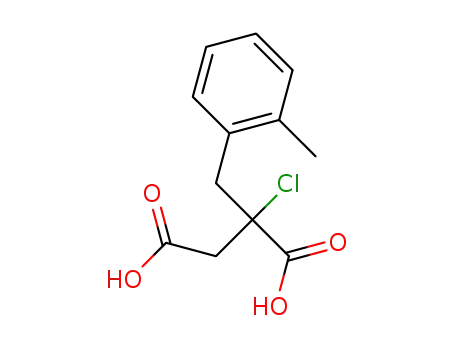 2-chloro-2-(2-methylbenzyl)butanedioic acid