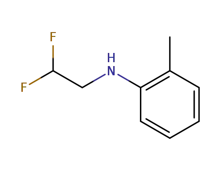 N-(2,2-difluoro-ethyl)-o-toluidine
