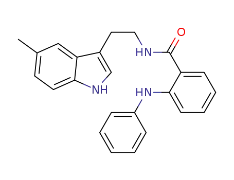 N-(2-(5-methyl-1H-indol-3-yl)ethyl)-2-(phenylamino)benzamide