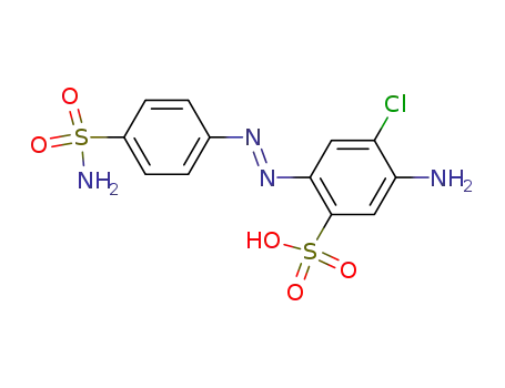 5-amino-4-chloro-2-(4-sulfamoyl-phenylazo)-benzenesulfonic acid