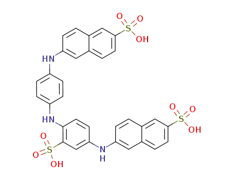 5-(6-sulfo-[2]naphthylamino)-2-[4-(6-sulfo-[2]naphthylamino)-anilino]-benzenesulfonic acid