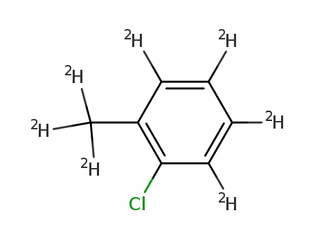 Molecular Structure of 84344-05-8 (2-CHLOROTOLUENE-D7)