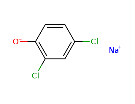 Molecular Structure of 3757-76-4 (sodium 2,4-dichlorophenolate)