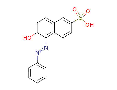 2-Naphthalenesulfonicacid, 6-hydroxy-5-(2-phenyldiazenyl)-