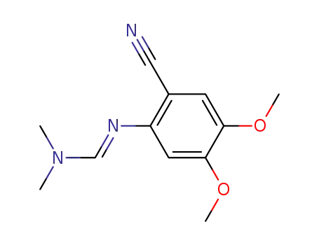 (E)-N'-(2-cyano-4,5-dimethoxyphenyl)-N,N-dimethylformimidamide