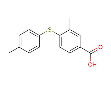 3-methyl-4-[(4-methylphenyl)thio]benzoic acid