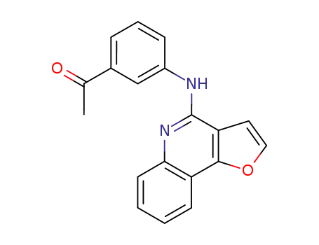 1-[3-(furo[3,2-c]quinolin-4-ylamino)phenyl]ethanone