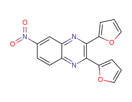 2,3-di(furan-2-yl)-6-nitroquinoxalyne
