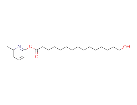 15-hydroxy-pentadecanoic acid 6-methyl-pyridin-2-yl ester