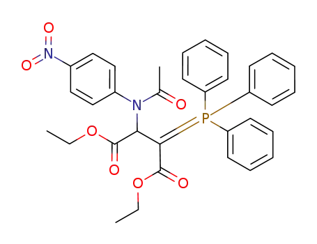 diethyl 2-(4-nitroacetanilide-N1-yl)-3-(triphenylphosphanylidene)butanedioate