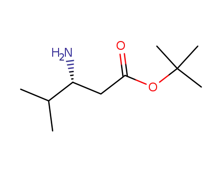 (R)-3-amino-4-methylpentanoic acid tert-butyl ester