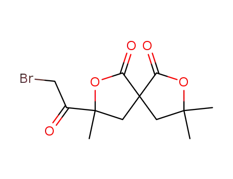 3-(2-Bromo-acetyl)-3,8,8-trimethyl-2,7-dioxa-spiro[4.4]nonane-1,6-dione