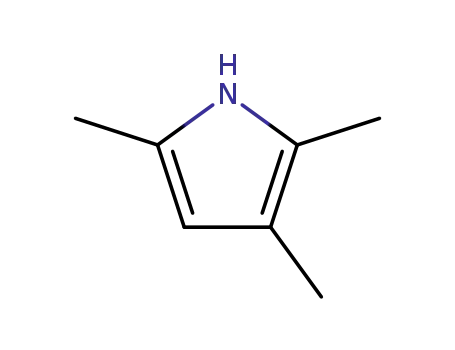 Molecular Structure of 2199-41-9 (2,3,5-Trimethyl-1H-pyrrole)