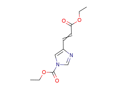 4-(2-ethoxycarbonyl-vinyl)-imidazole-1-carboxylic acid ethyl ester