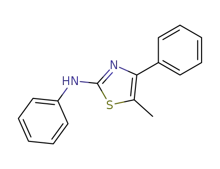 5-methyl-4-phenyl-2-(N-phenylamino)thiazole