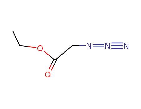 Molecular Structure of 637-81-0 (ETHYL AZIDOACETATE)