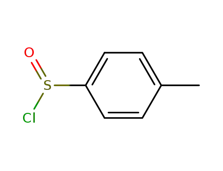 Molecular Structure of 10439-23-3 (P-TOLUENESULFINYL CHLORIDE)