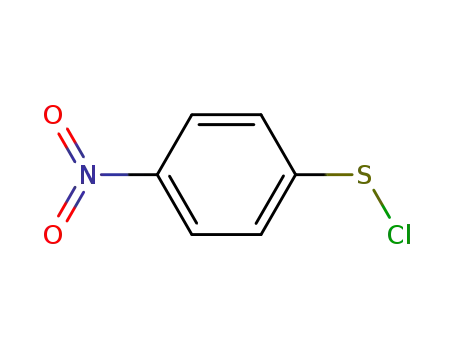 Molecular Structure of 937-32-6 (4-NITROBENZENESULFENYL CHLORIDE)