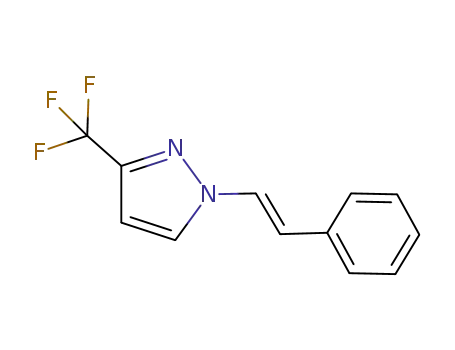 1-(E)-β-styryl-3-trifluoromethylpyrazole