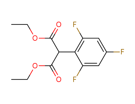 Propanedioic acid,2-(2,4,6-trifluorophenyl)-, 1,3-diethyl ester