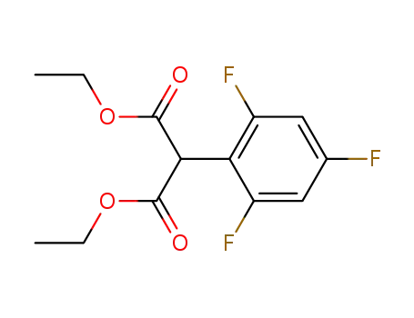 Molecular Structure of 262609-07-4 (DIETHYL 2,4,6-TRIFLUOROPHENYL MALONATE)
