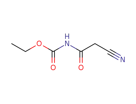 Molecular Structure of 6629-04-5 (N-CYANOACETYLURETHANE)