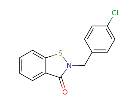 2-(4-chlorobenzyl)benzo[d]isothiazol-2(3H)-one