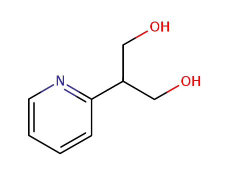 Molecular Structure of 49745-42-8 (2-(2-PYRIDINYL)-1,3-PROPANEDIOL)