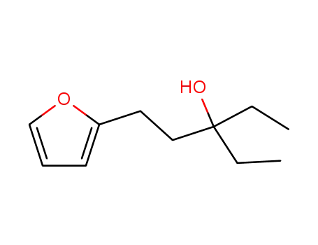 3-Ethyl-1-(2-furyl)-3-pentanol