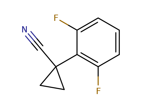 Cyclopropanecarbonitrile, 1-(2,6-difluorophenyl)-