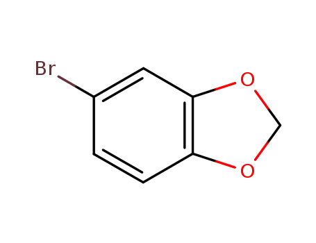 Molecular Structure of 2635-13-4 (4-Bromo-1,2-(methylenedioxy)benzene)