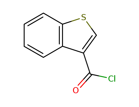 Molecular Structure of 39827-12-8 (1-BENZOTHIOPHENE-3-CARBONYL CHLORIDE)