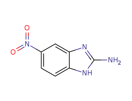 Molecular Structure of 6232-92-4 (2-AMINO-5-NITRO-1H-BENZIMIDAZOLE)