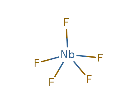 Molecular Structure of 7783-68-8 (NIOBIUM(V) FLUORIDE)