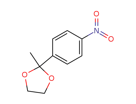 1,3-Dioxolane, 2-methyl-2-(4-nitrophenyl)-
