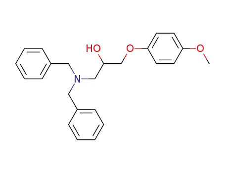 1-[bisbenzylamino]-3-(4-methoxyphenoxy)propan-2-ol