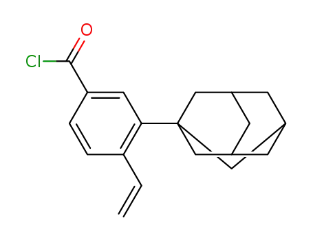 3-(1-adamantyl)-4-vinylbenzoyl chloride
