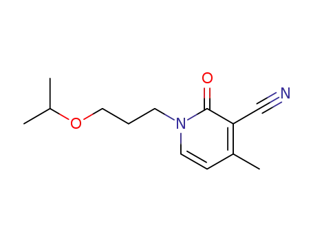 N-(3-isopropoxy-propyl)-3-cyano-4-methyl-2-pyridone