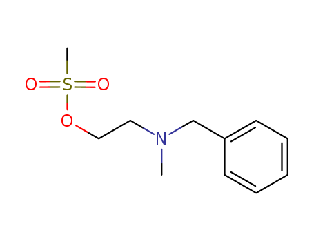 Ethanol, 2-[methyl(phenylmethyl)amino]-, methanesulfonate (ester)
