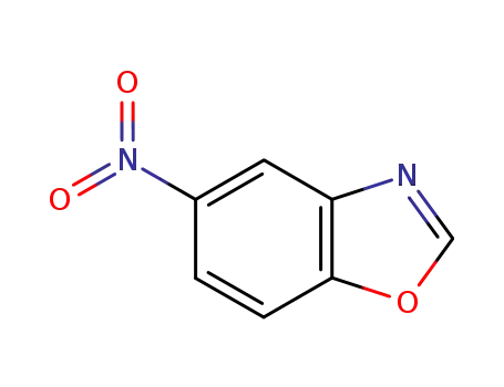 Molecular Structure of 70886-33-8 (5-NITRO-1,3-BENZOXAZOLE)