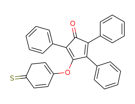 2,5-diphenyl-4-p-thiophenoxyphenylcyclopentadienone