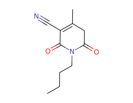 1-butyl-4-methyl-2,6-dioxo-1,2,5,6-tetrahydropyridine-3-carbonitrile
