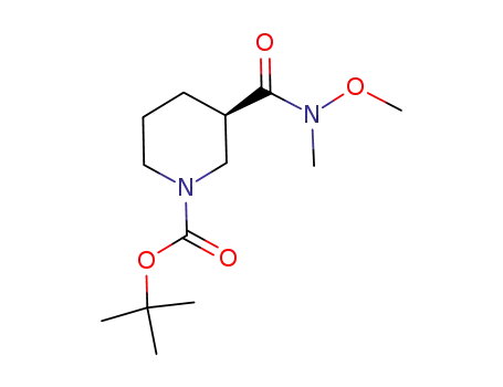 (R)-tert-butyl 3-(methoxy(methyl)carbamoyl)piperidine-1-carboxylate