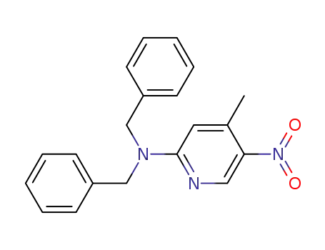 2-(dibenzylamino)-5-nitro-4-methylpyridine