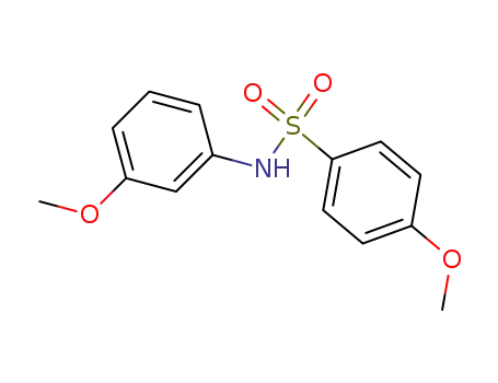 4-methoxy-N-(3-methoxyphenyl)benzenesulfonamide