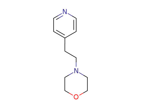 Molecular Structure of 28487-18-5 (4-(4-MORPHOLINO) ETHYL PYRIDINE)