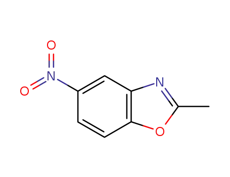 Molecular Structure of 32046-51-8 (2-METHYL-5-NITRO-1,3-BENZOXAZOLE)