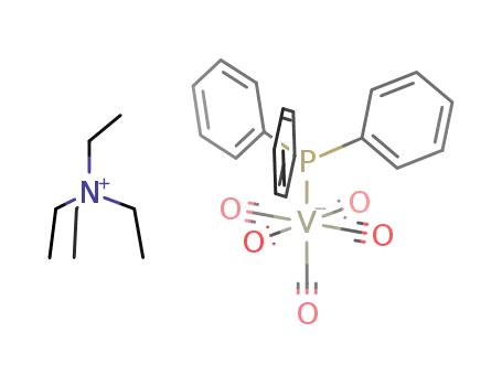 tetraethyl ammonium pentacarbonyl (triphenyl phosphine) vanadat