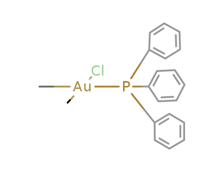 cis-(chloro)dimethyl(triphenylphosphine)gold(III)