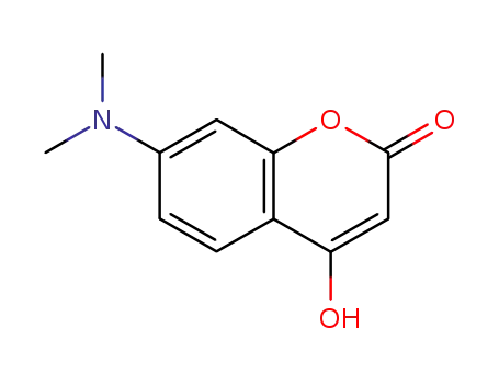 7-(dimethylamino)-4-hydroxy-2H-1-benzopyran-2-one